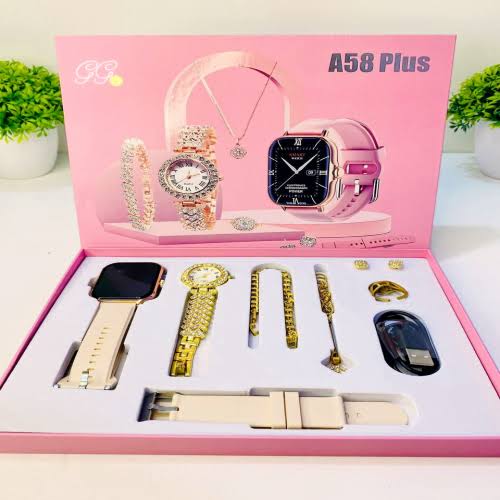 A58 PLUS WOMEN WATCH | 8 IN 1