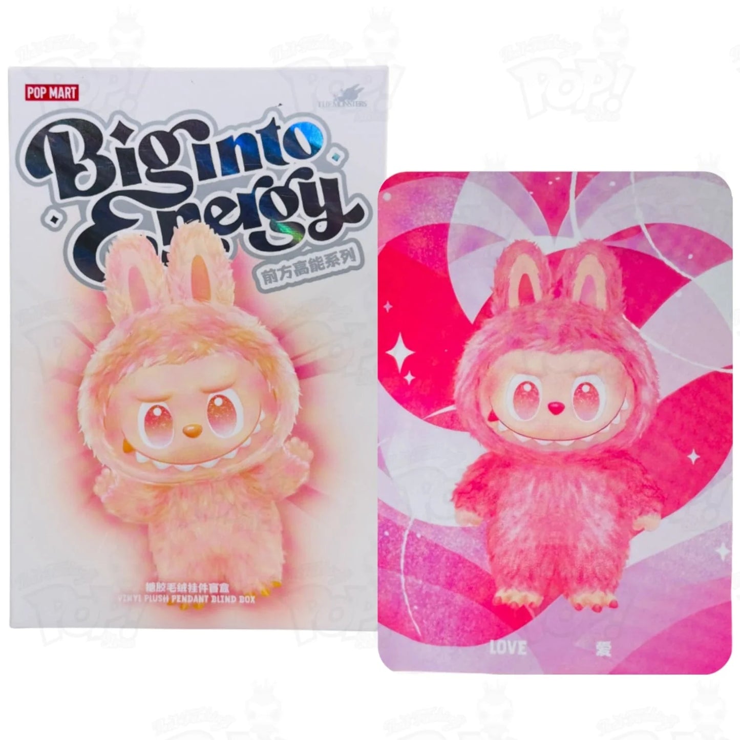 Labubu big into energy monster plush