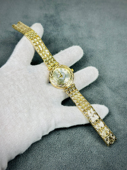 WOMEN LUXURY WATCH | HEART SHAPED DIAL