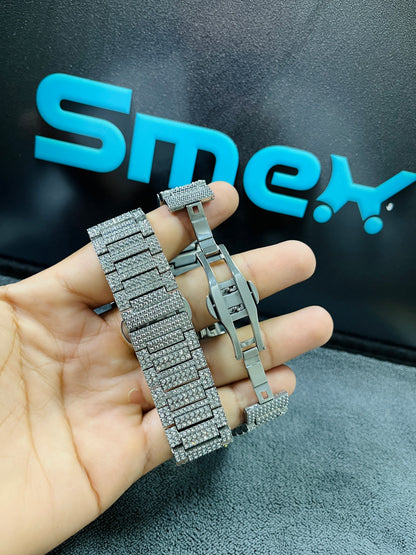 PATEK PHILIPPE ICED TONE COUPLE WATCH