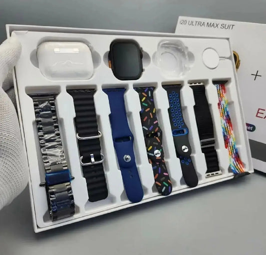 10 IN 1 WATCH ULTRA WATCH| AIRPODS | COVER | 7STRAPS |  HARGER