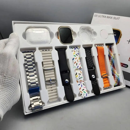 10 IN 1 WATCH ULTRA WATCH| AIRPODS | COVER | 7STRAPS |  HARGER