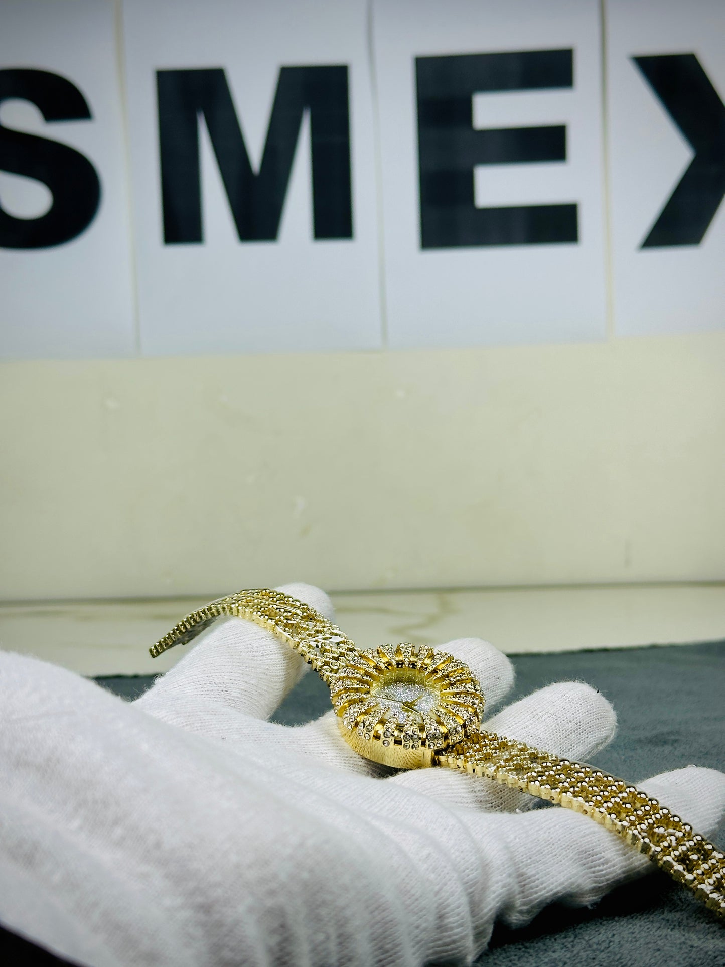 STYLISH BRACLET CHAIN WATCH