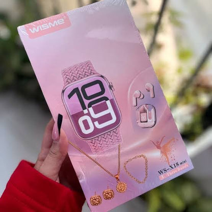 WISEME X18 MINI |AIRPODS | 8 IN 1  |WOMEN WATCH